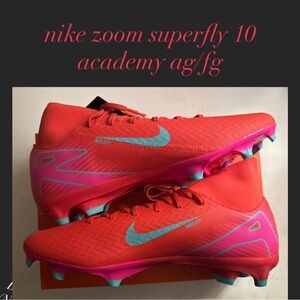 Nike Zoom Superfly 10 Academy AG/FG Orange/Pink/Teal